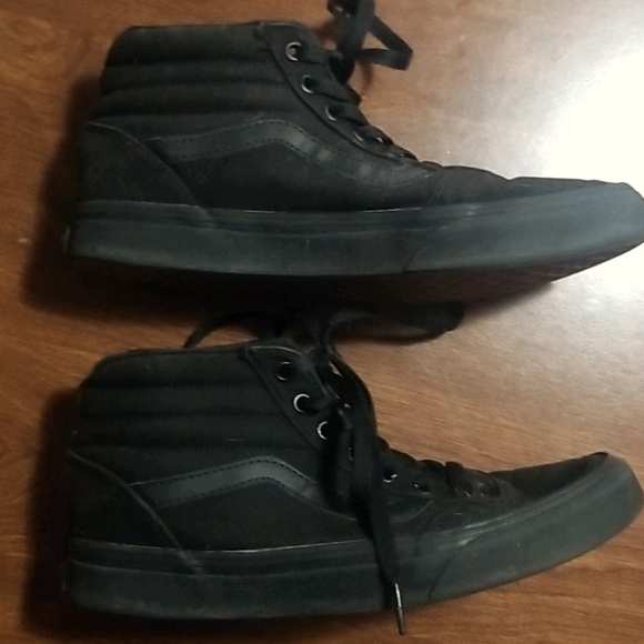 Vans Shoes - High top black vans